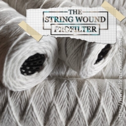 d swc bleached cotton filter cartridge benang ss304 core  medium